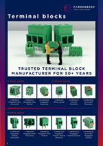 PCB Terminal Blocks, Screwless Terminal Blocks, DIN Rail Terminal Blocks, Pluggable Terminal Blocks