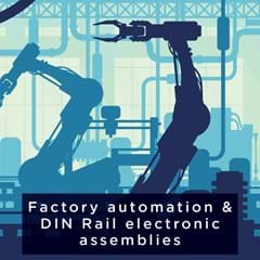 CamdenBoss Factory automation and DIN Rail electronic assemblies