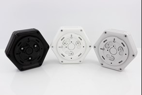 CamdenBoss Hex Box IoT Enclosures and Circular Wall Mount Brackets