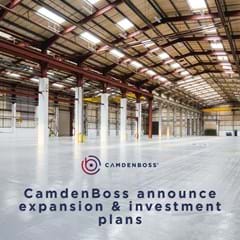 CamdenBoss announces expansion plans with investment in significant new facility - image of new CamdenBoss warehouse
