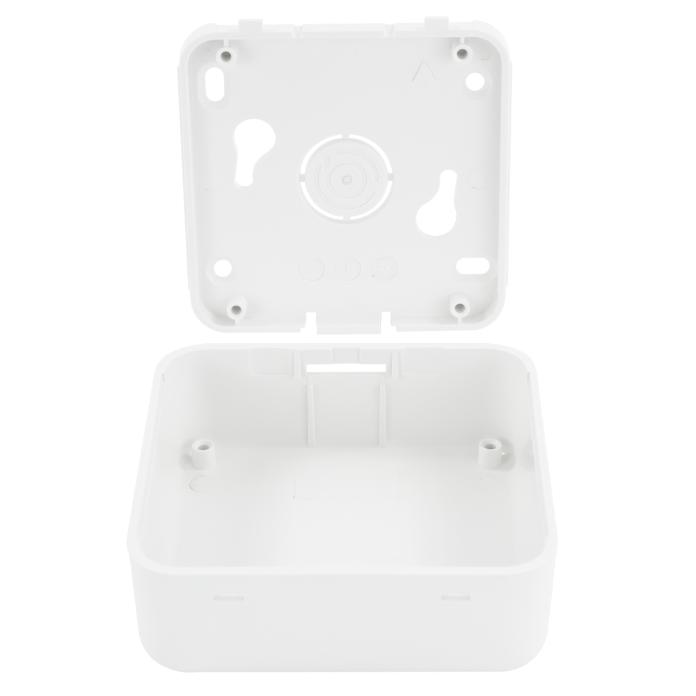 CBRS02SWH - Room sensor enclosure, Size 2, Solid, White, 74x74x25 
